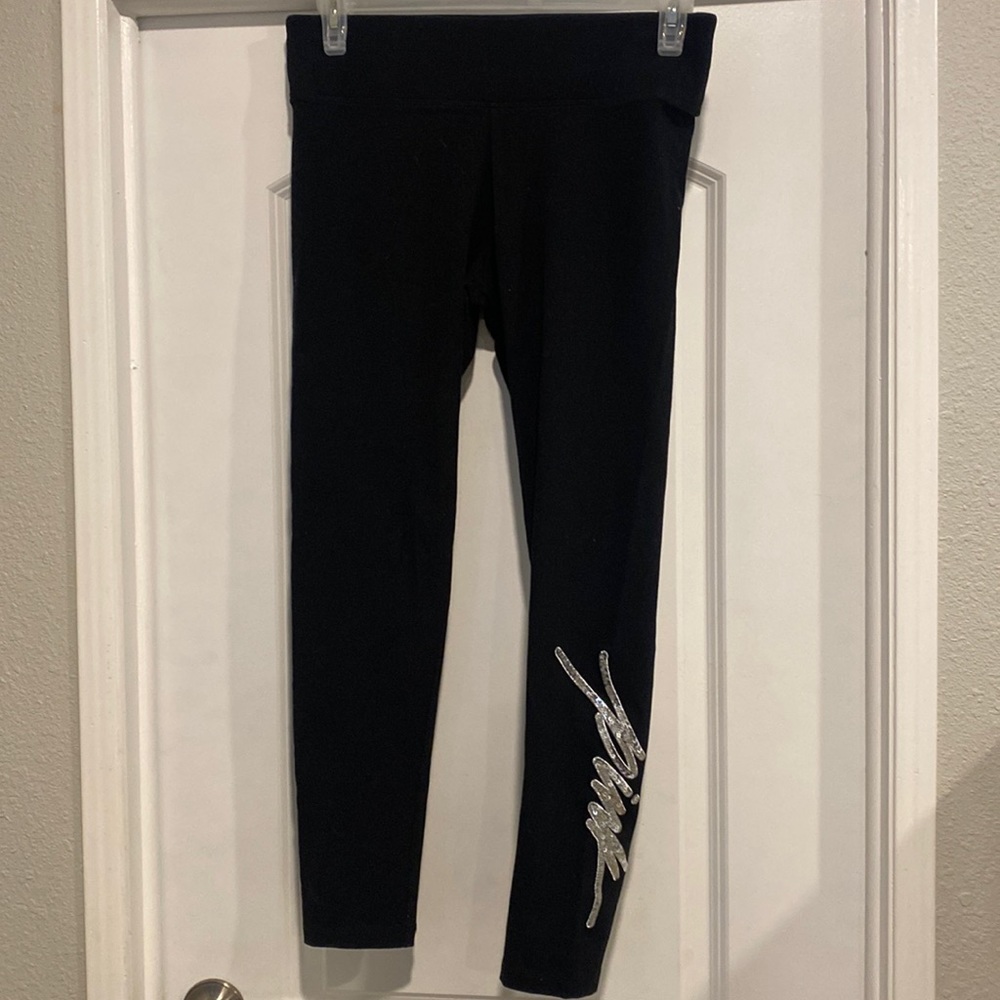 Victoria Secret black yoga pants! Size large